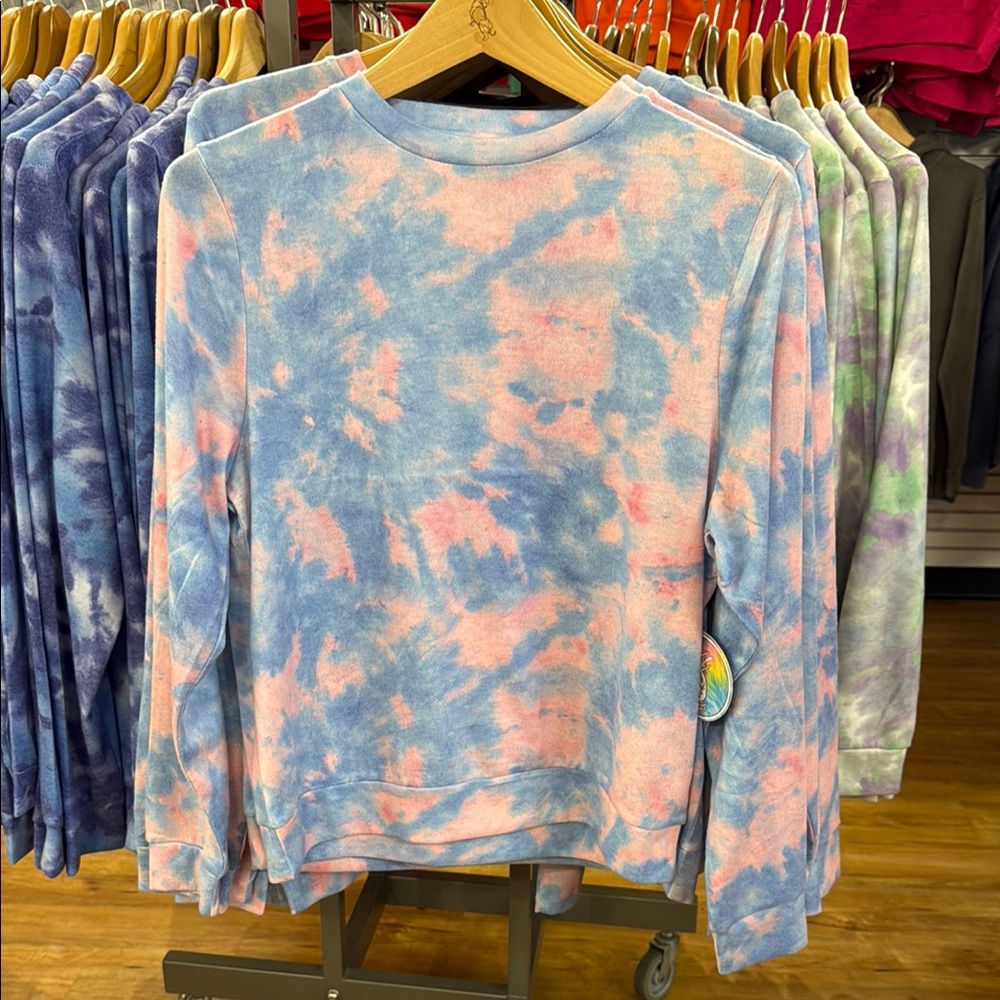 Cotton Candy Tie-Dye Sweatshirt